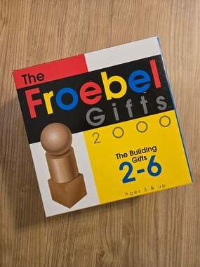 The Froebel Gifts 2000 The Building Gifts 2-6 Wooden Educational Block Set